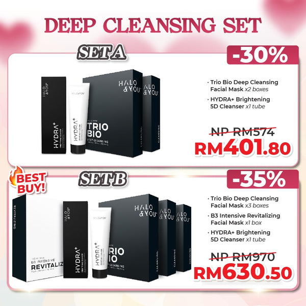 VALENTINE'S BUNDLE - DEEP CLEANSING SET