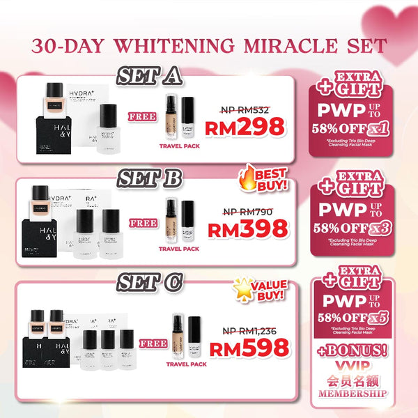 30 DAY WHITENING MIRACLE SET