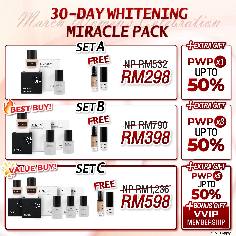 QUEEN'S DAY BUNDLE - 30 DAY WHITENING MIRACLE SET